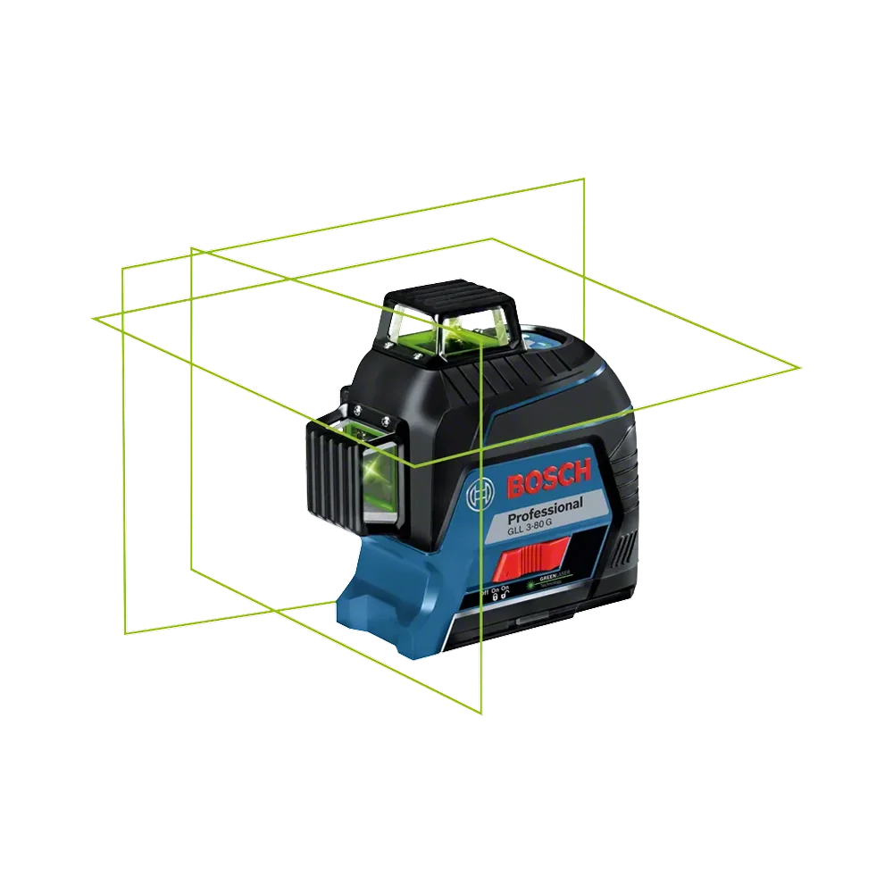 Laser krzyżowy Bosch GLL 3-80 G – wynajem Warszawa